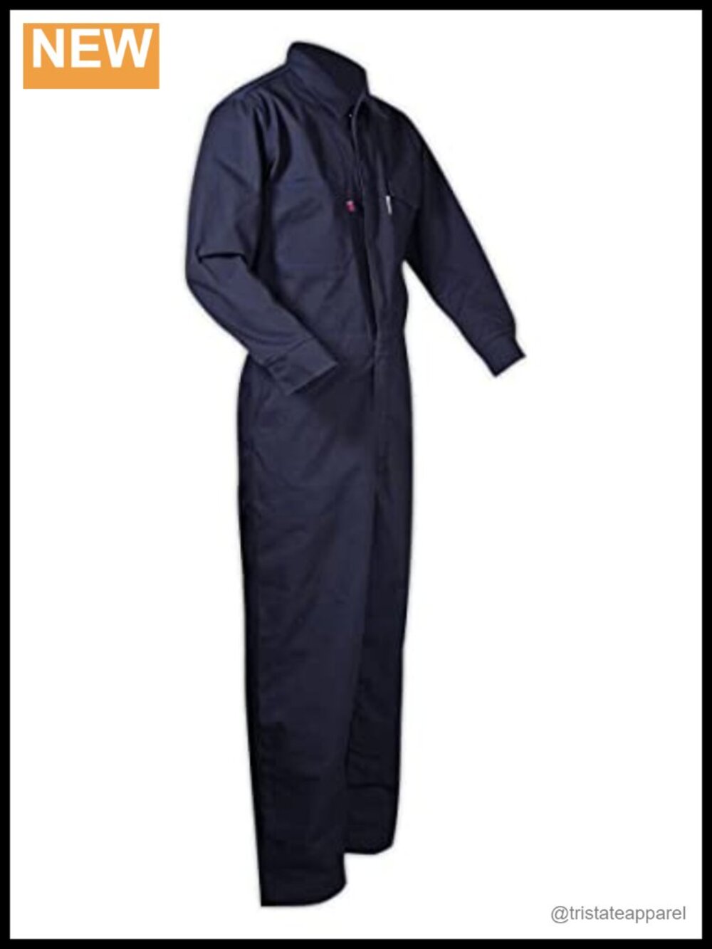 Flame-Resistant Cotton Blend Coveralls Long Sleeve Work Utility Overalls